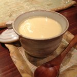 蒼天 南口店 - 茶碗蒸しはチーズとトマトの洋風！