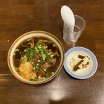 肉よもぎうどん どきどき - 