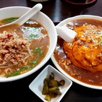 福都 - 台湾味噌ラーメン＋麻婆天津飯【Jan.2020】