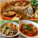 スプーンソング - 【1月22日(水)】真鯛(尾部分)コランブ＆きのこナッツプラオとチキンビリヤニ(トーレン付き)