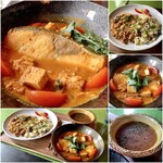 スプーンソング - 【1月16日(木)】ブリのタミルスパイス＆チキンビリヤニとベジプラオ＆ラッサム(温)