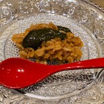 照寿司 - シャリとアワビ肝