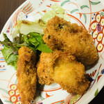 旬魚 たつみ - 牡蠣フライ