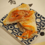 鮨 大照 - 付き出し（ハサミ漬け）