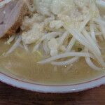 ラーメン二郎 - これかき混ぜる前です