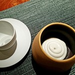 蒼 - 新玉葱のムース　フルーツトマトのジュレと共に