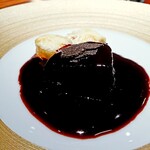 蒼 - 見蘭牛ホホ肉　ワインソース　30ヶ月熟成キタアカリ