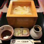 くるまや - 釜揚げきしめん（きたほなみ）