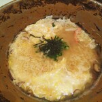 かにしげ - しゃぶしゃぶの鍋で雑炊