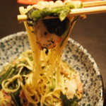 Nininini Sakura Komachi - バジリコスープ仕立ては生麺でオーダー