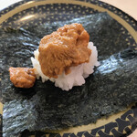 はま寿司 - ウニ包みアップ