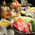 Hokkaidou Kaisen Ando Kaki Ando Chi-Zu No Omise Gottagaeshi - クーポンご利用で3500円の鍋が選べるコース♪