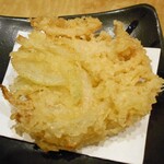 天ぷら処 こさか - 新玉葱かき揚げ