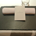 リストランテ カノフィーロ - ２０２０年２月１５日のテーブルセット