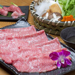 Wagyuumatsushita - 特選しゃぶしゃぶ8,500円（税込み）