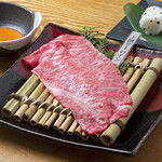 和牛 まつした - 焼きすき　上撰サーロイン