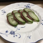 がばちょ - サラミキューリ（常連さんからいただいた♪