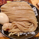 中華蕎麦 とみ田 - 大盛り 味玉 鶏団子