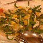 カジキマグロの燻製カルパッチョ