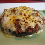 浅草むぎとろ 別館 - 別で注文した茄子チーズ焼き