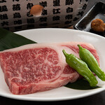 海ばたけ - 岩塩プレート（A5和牛）