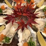 ■Shell Oyster with ponzu sauce & cocktail sauce