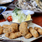 美浦荘 - 牡蠣フライ２個おまけ