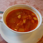 ボンファム - カレーのセットのスープ