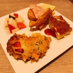 feri-chebajirubi-ke-kafe - 食べ放題の料理