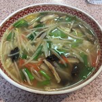 喰処 上花輪 - 塩ラーメン850円