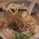 麺や わたる - 麺のUP(12-04)