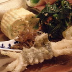 土家 - 季節の盛り合わせ；アップ