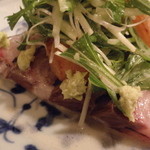 土家 - 鰆のサラダ；アップ