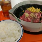 ペッパーランチ - ご飯大盛り