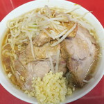 ラーメン二郎 - ラーメン小＋ニンニク多め