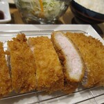 Kirishima pork pork loin pork Pork Cutlet set meal