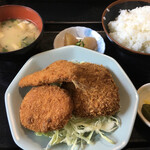 Ichigen - アジフライ定食700円　なかなかのコスパ。