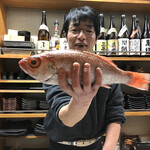 食彩厨房 甚兵衛 - ご主人とノドグロ（掲載承諾済）