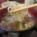 餅いさの - 肉野菜温麺