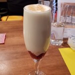 彼女のカレー - 焼き林檎のラッシー