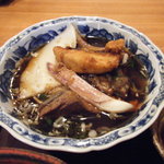 鰤とイカの煮物