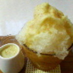 埜庵 - りんご氷800円*2009.03