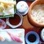 たらいうどん 山のせ - 料理写真:たらいうどん、握り寿司、天ぷら、茶碗蒸し