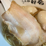 らぁ麺 飛鶏 - ・鶏そば全部のせ 980円
      ・全部のせ 300円