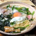 丸はし - 鍋焼きラーメン