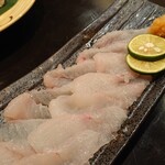 禅紫 - おこぜ薄造り