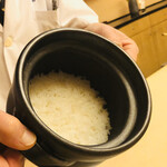 山玄茶 - 土鍋ご飯　近江のコシヒカリ