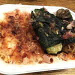 ほっかほっか亭 - アジフライのり弁当の海苔の下には鰹がいっぱい(2020.02.17)