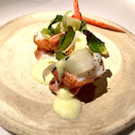 NARISAWA - 静岡　赤座エビ・石川　フキノトウ