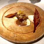 NARISAWA - 長崎　安納芋・熊本　和栗『山崎12年』